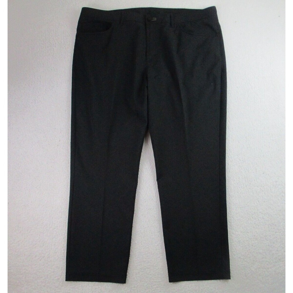 Public Rec Pants Mens 40x28 Black Chino Dealmaker Workday Straight Zipped Casual